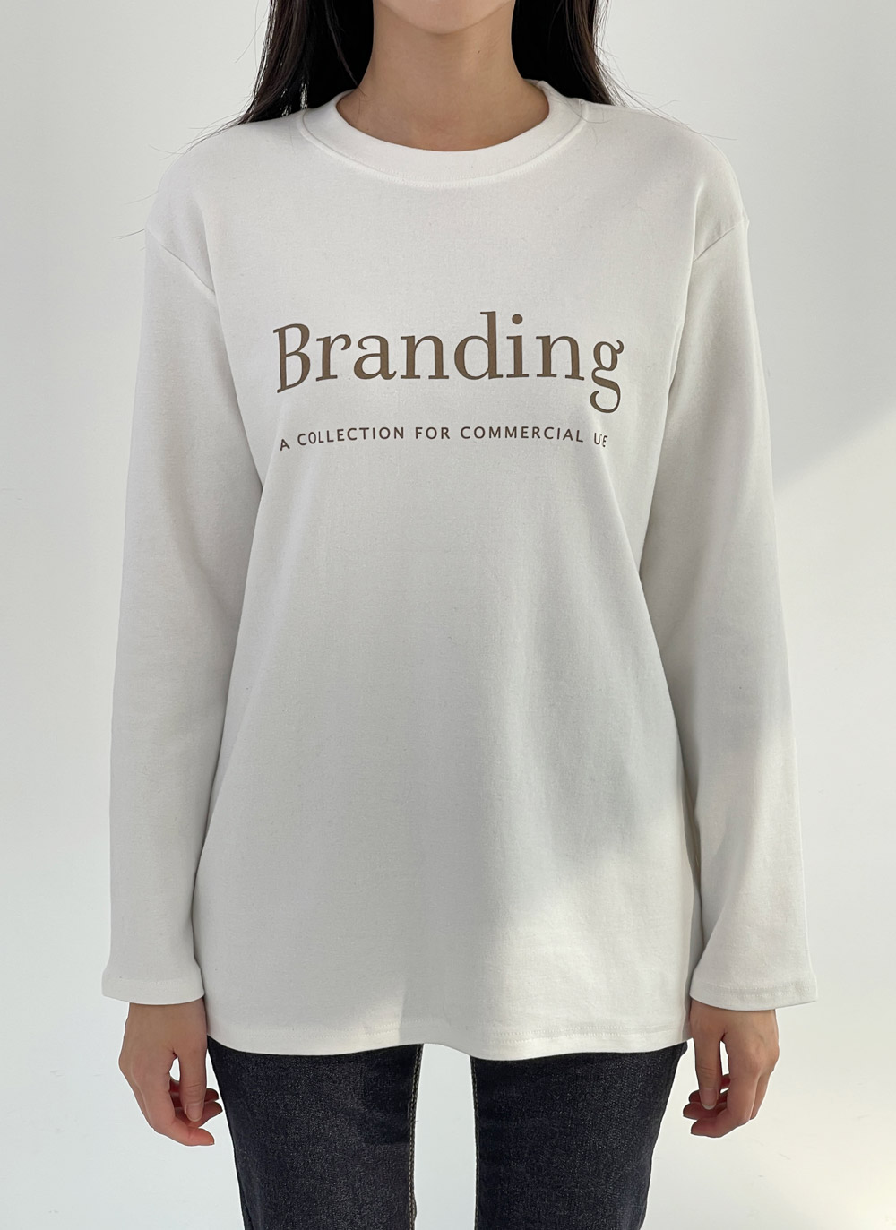 起毛レタリングラウンドTシャツ | DHOLIC | 詳細画像11