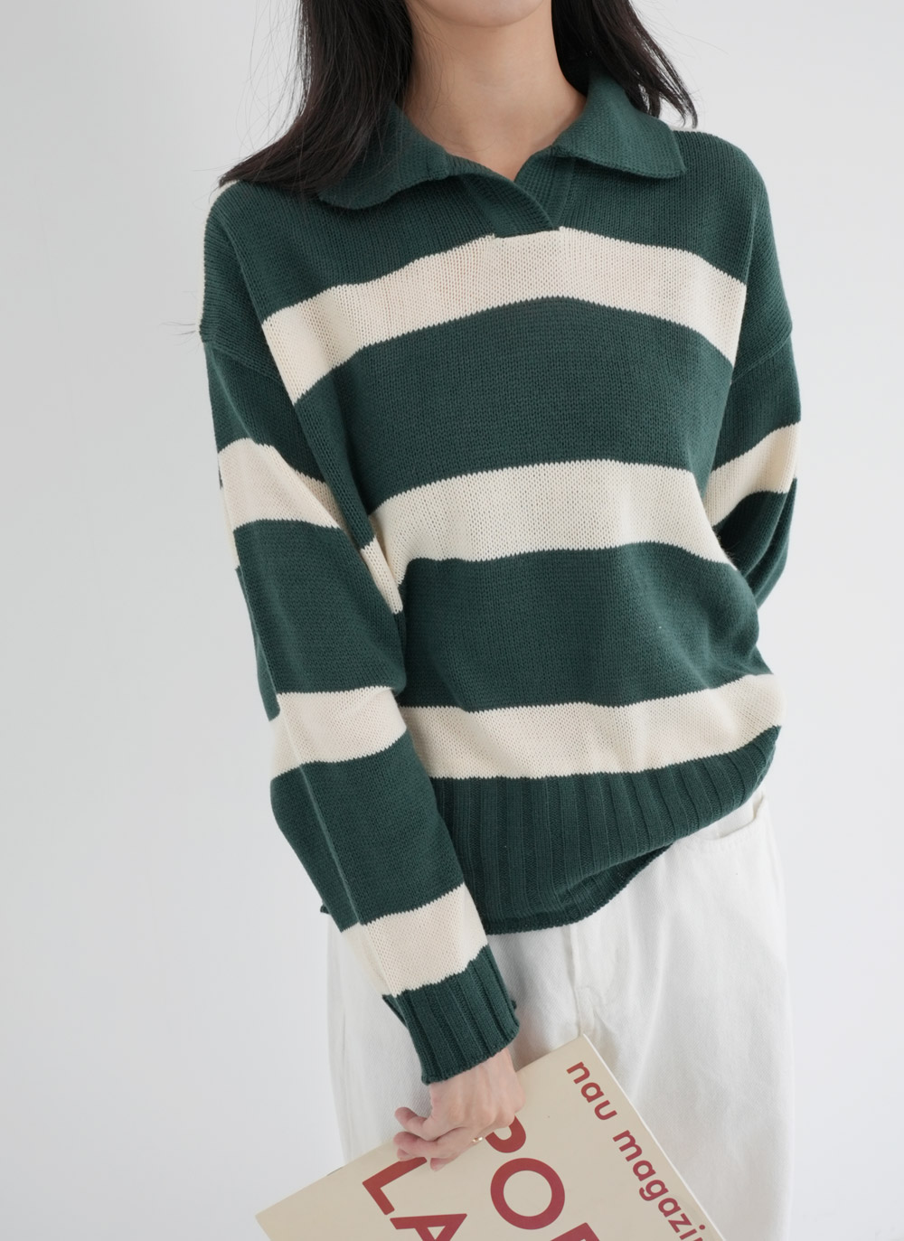 evelyn フリルリボンリブトップス タックプリーツスカート セット evelyn フリルリボンリブトップス タックプリーツスカート