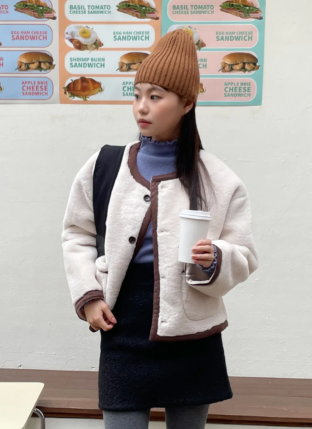 ブークレ台形ミニスカート | レディースファッション通販 - DHOLIC 