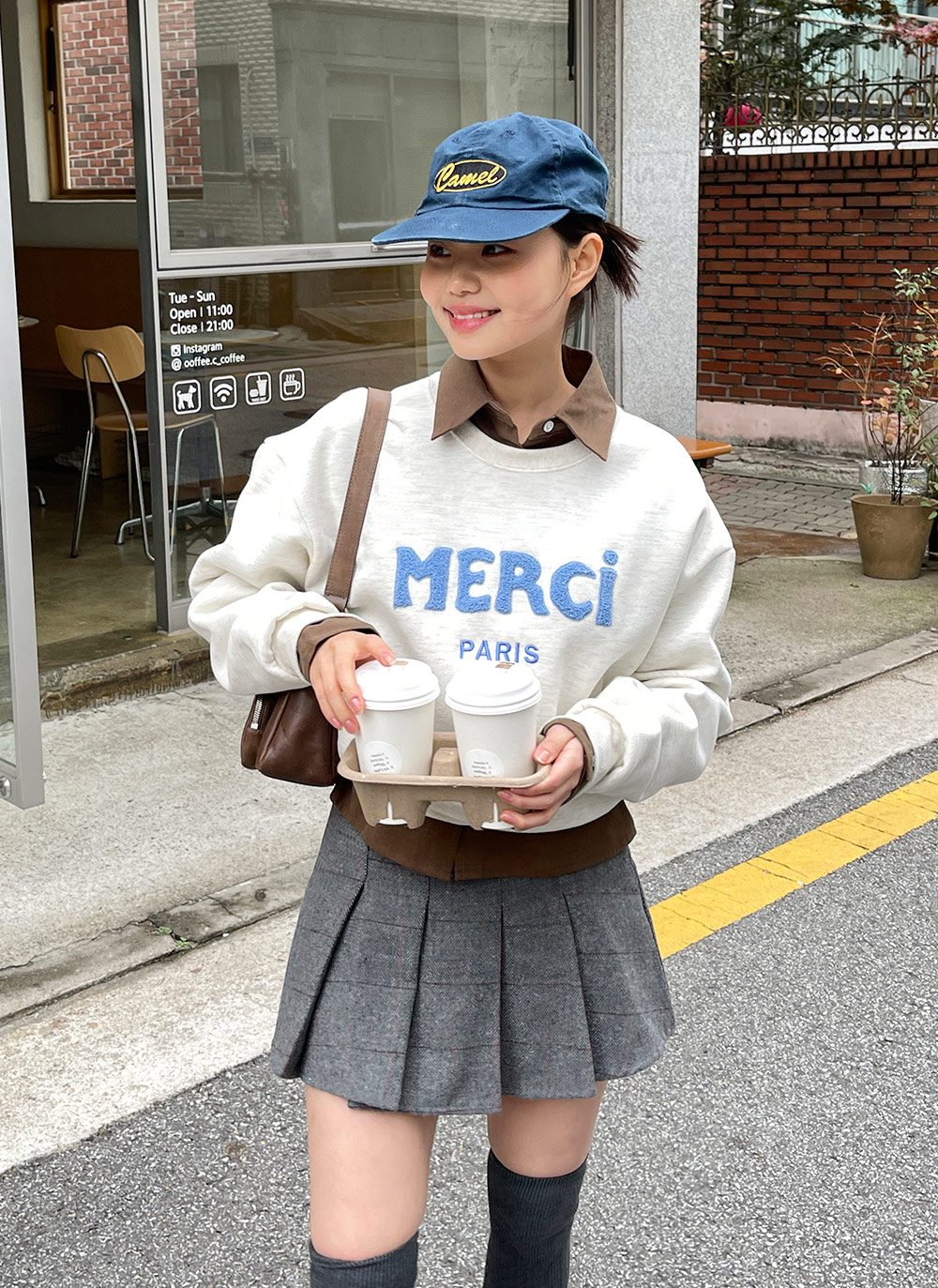 ピーチ起毛コットンショートシャツ | DHOLIC | 詳細画像24