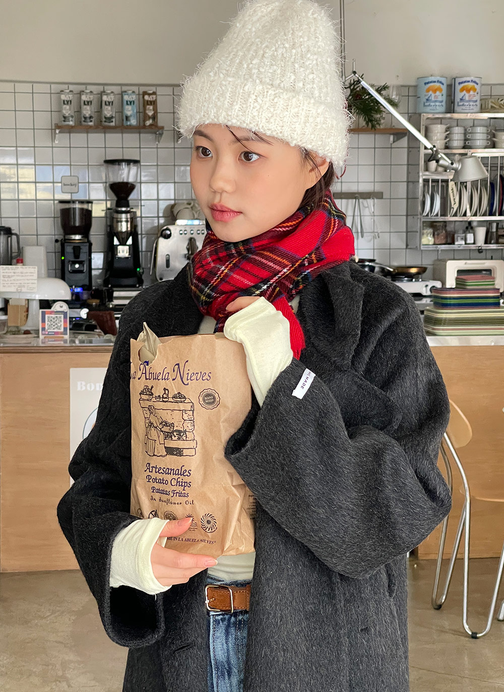 2WAYウール混ハンドメイドロングコート | DHOLIC | 詳細画像19