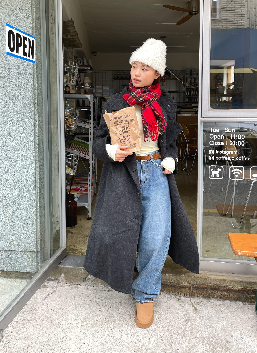 2WAYウール混ハンドメイドロングコート | DHOLIC | 詳細画像26