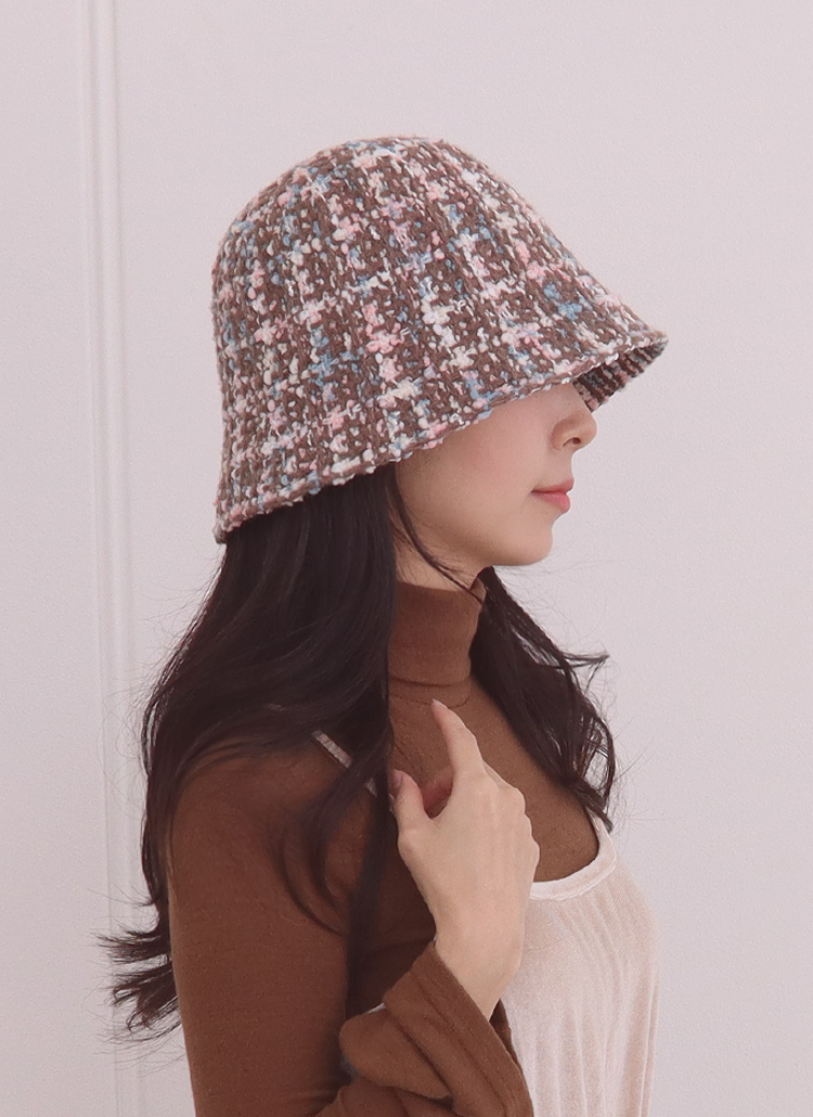 ツイードバケットハット | レディースファッション通販 - DHOLIC