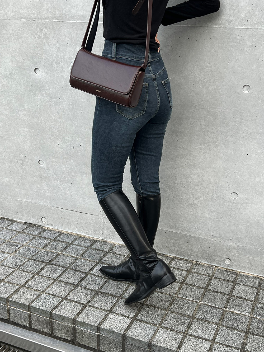 着回し力抜群☆3TYPEハイウエストスキニーデニムパンツ