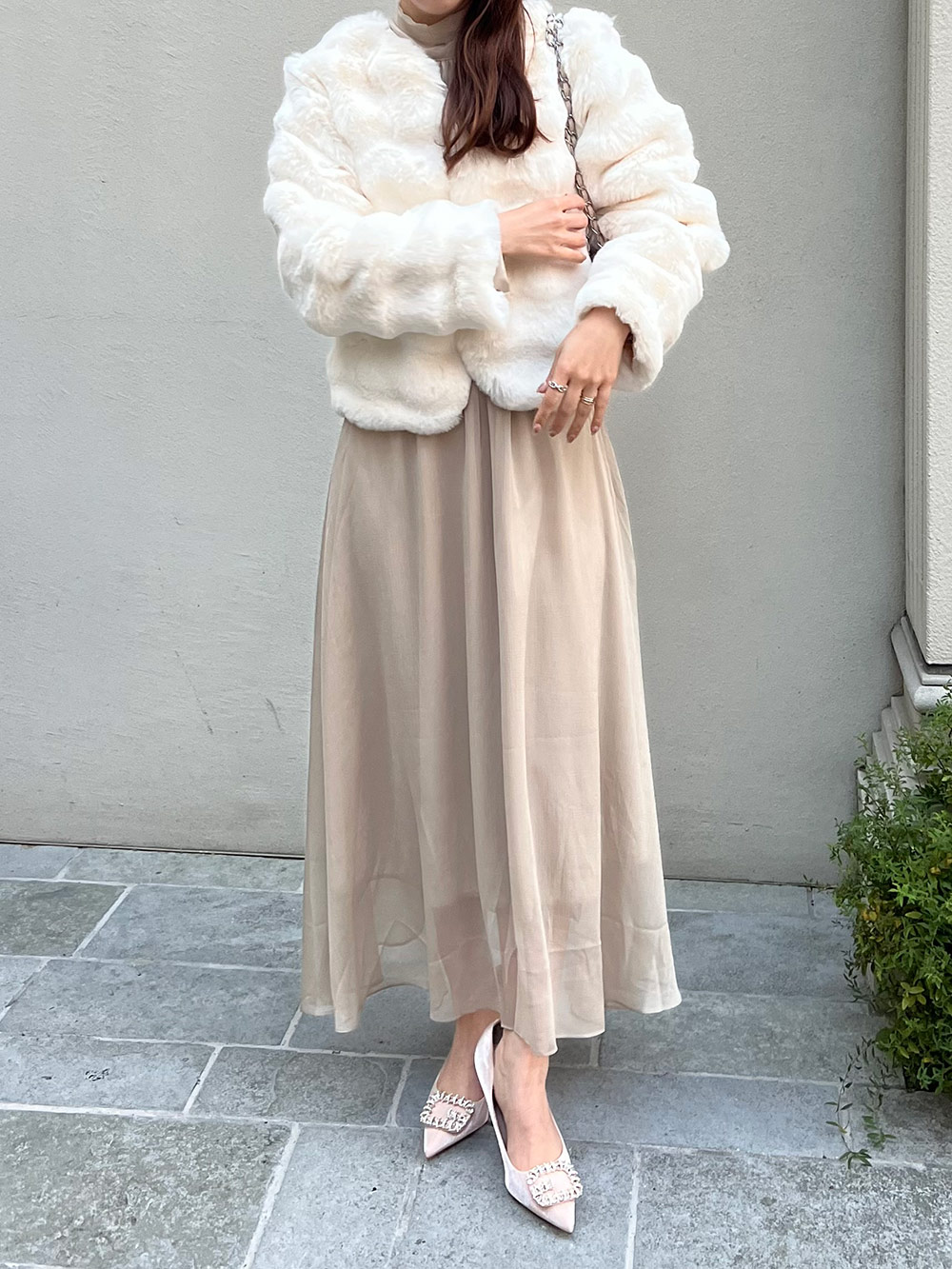 リボンシアーロングワンピース | 詳細画像4