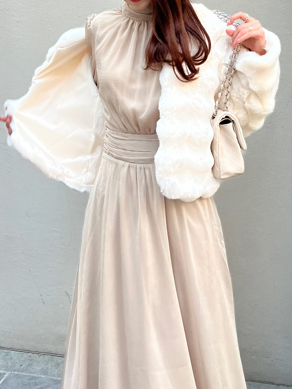 リボンシアーロングワンピース | 詳細画像6