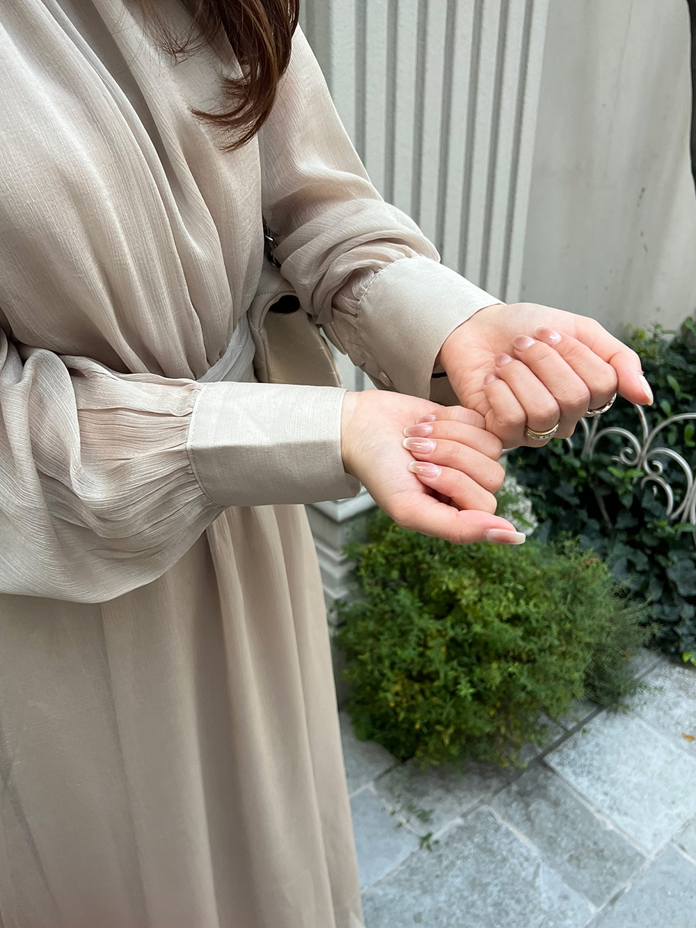 リボンシアーロングワンピース | 詳細画像15