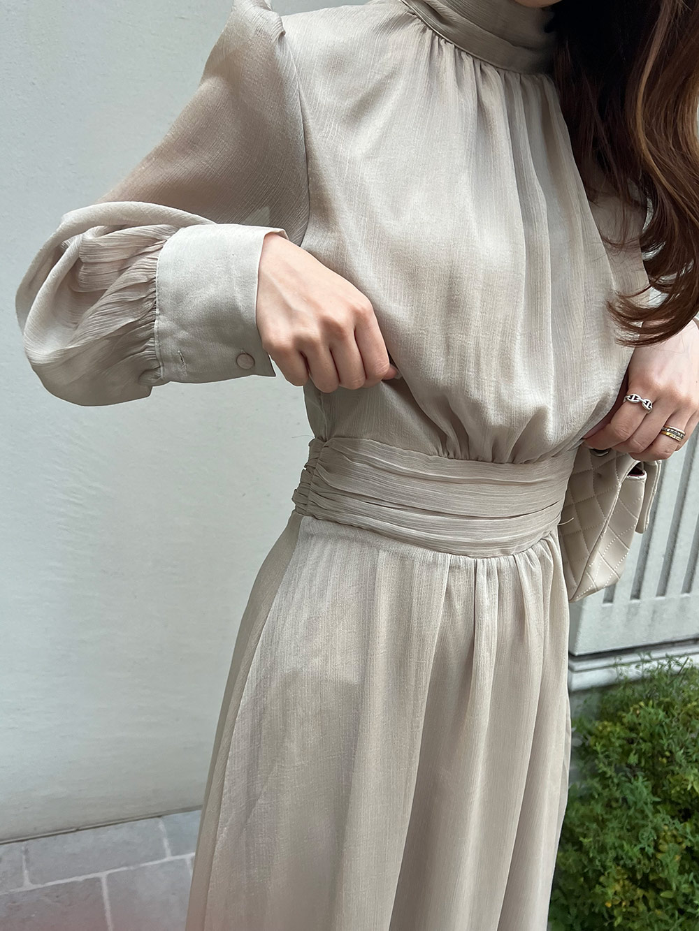 リボンシアーロングワンピース | 詳細画像17