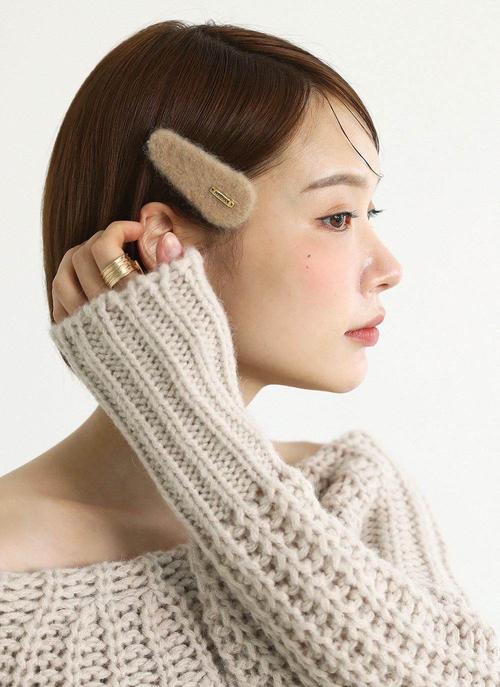 ハンドメイドエコファーヘアピン | DHOLIC | 詳細画像4