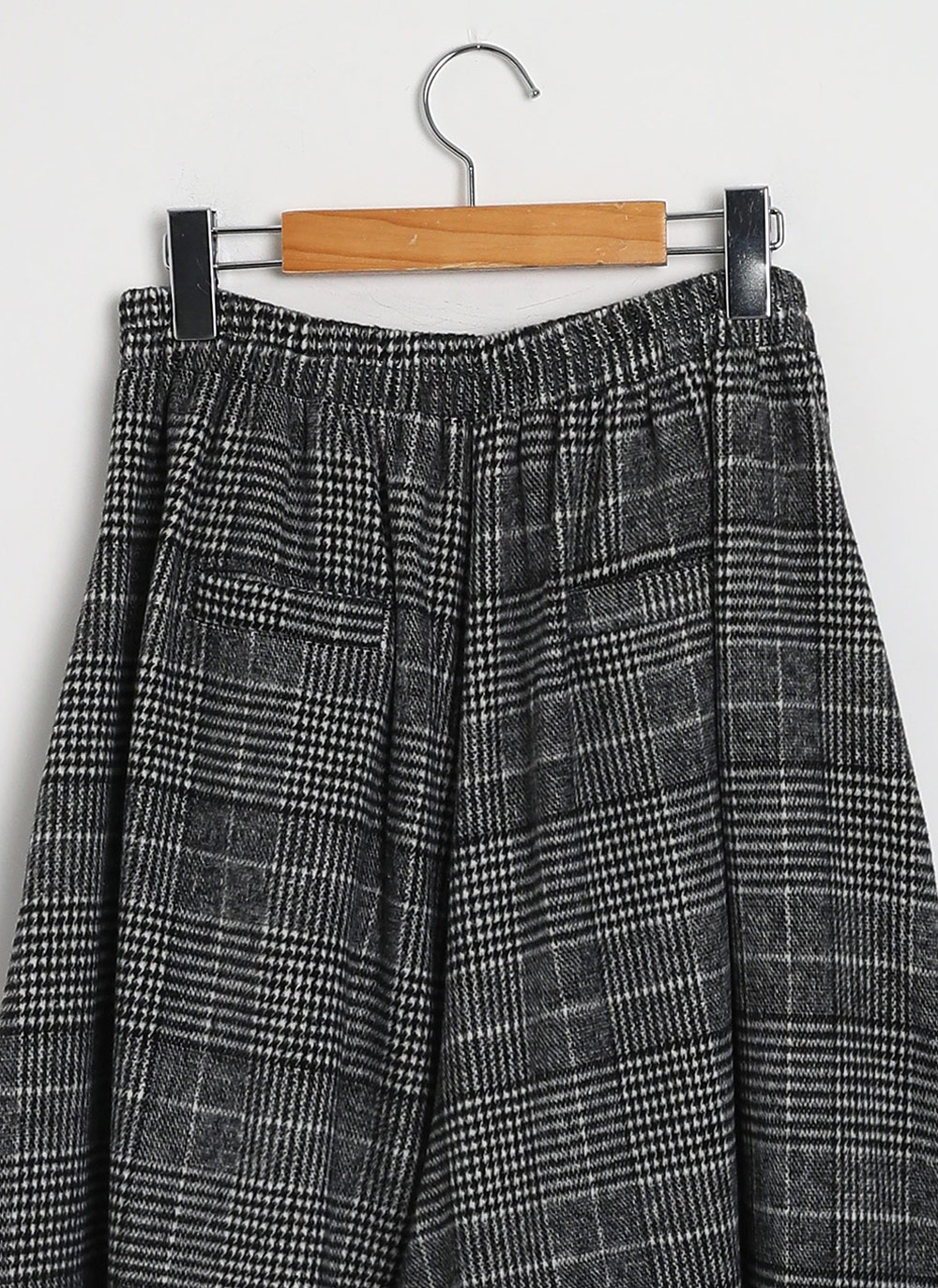 起毛チェックワイドフレアパンツ | DHOLIC | 詳細画像25