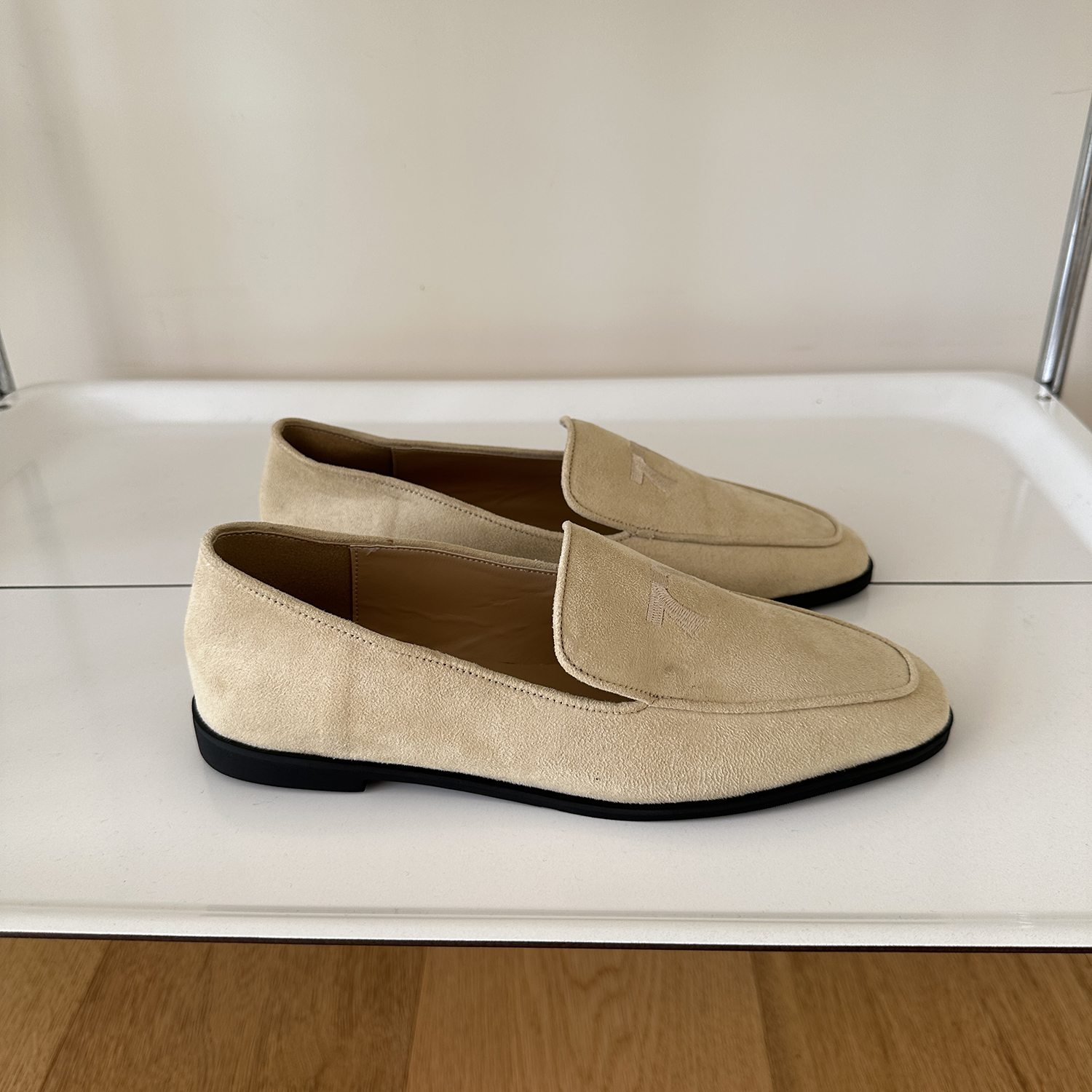 スエード調リボン刺繍ローファー | 詳細画像34