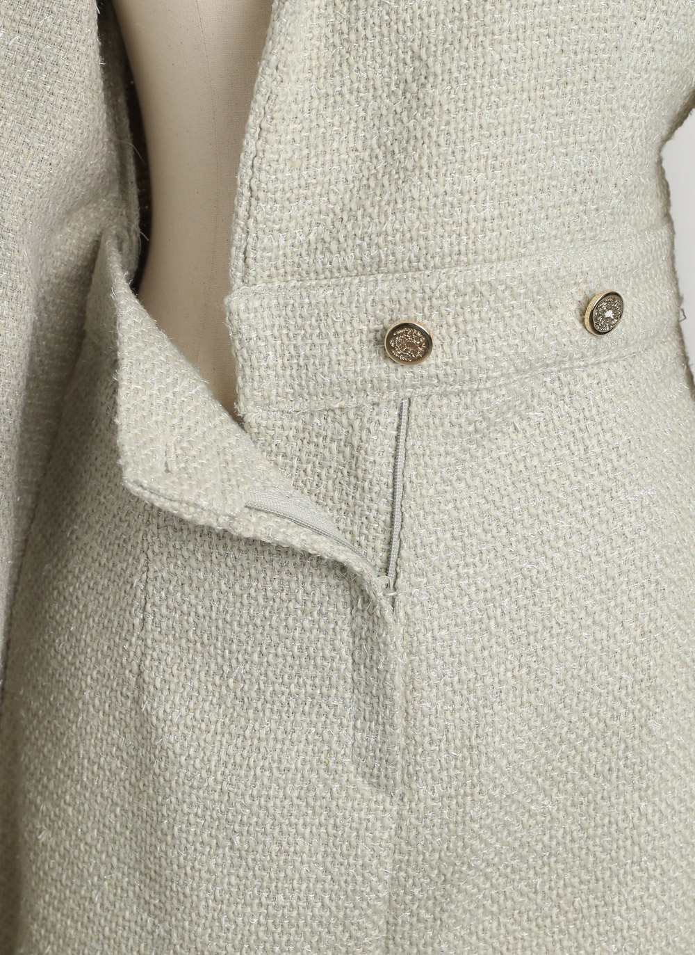 ベルト付ウール混ツイードラップオールインワン | DHOLIC | 詳細画像21