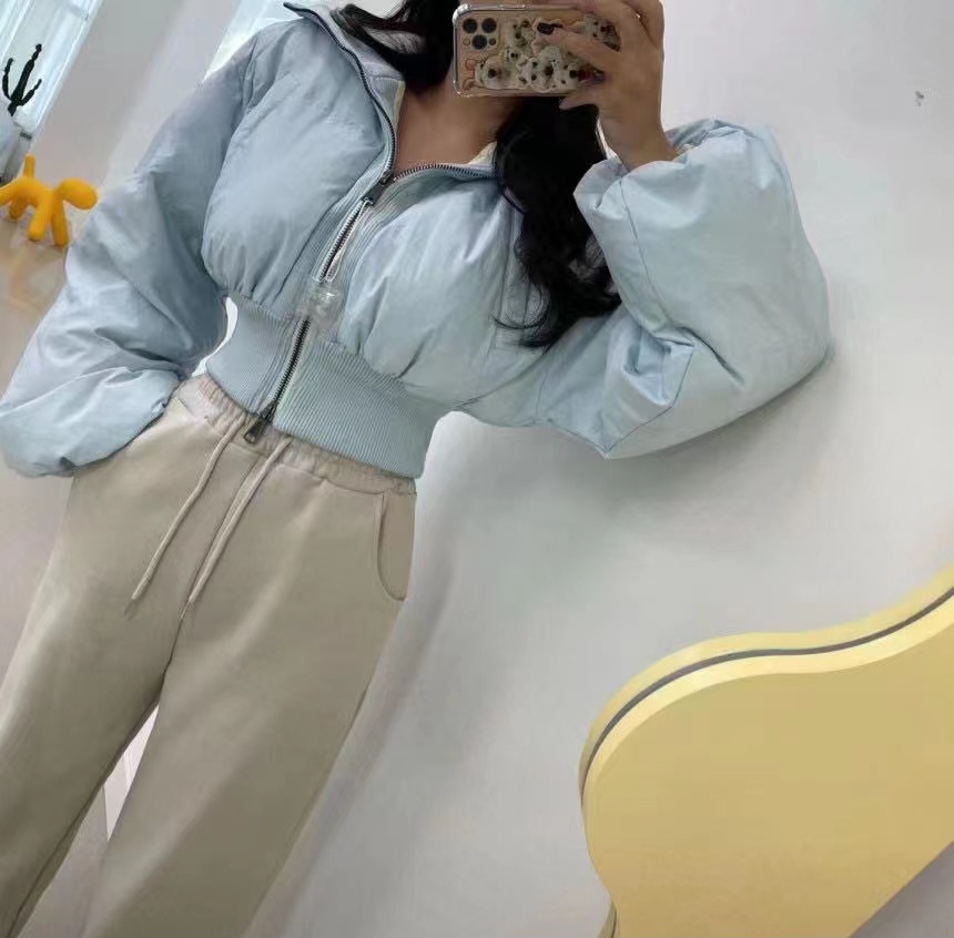 クロップドカラー中綿ジャンパー | 詳細画像4