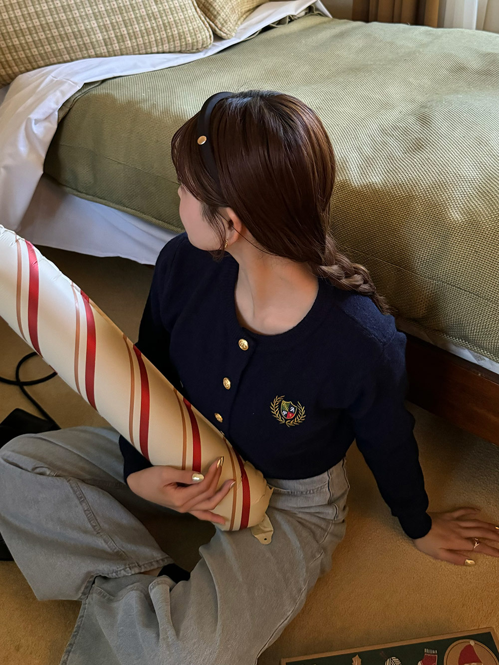 エンブレムカーディガン | 詳細画像15