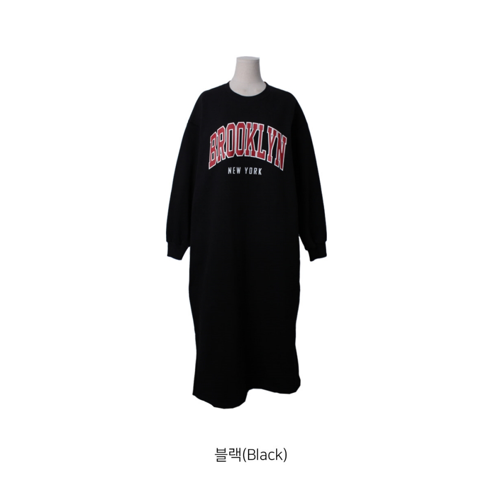 裏起毛ブルックリンスウェットワンピース | 詳細画像34