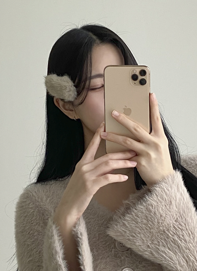 ミンク風ファーヘアピン | レディースファッション通販 - DHOLIC ミンク風ファーヘアピン | レディースファッション通販 - DHOLIC