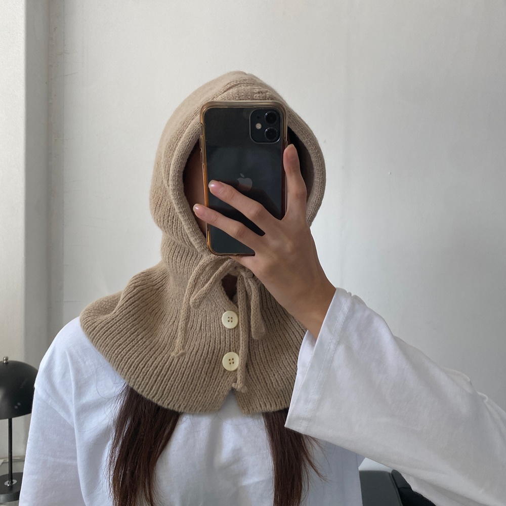 AMBIDEX Store △○CABLE KNIT バラクラバ(F FOG): FLAT-cic-HATENA