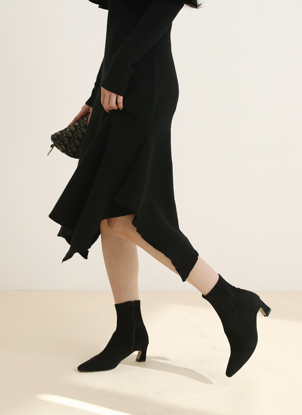 2WAYケープラッフルニットワンピース | DHOLIC | 詳細画像7