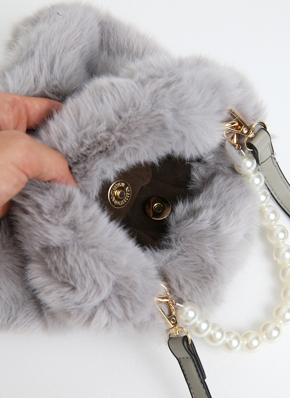 2WAYフェイクパールファーバッグ | 詳細画像20