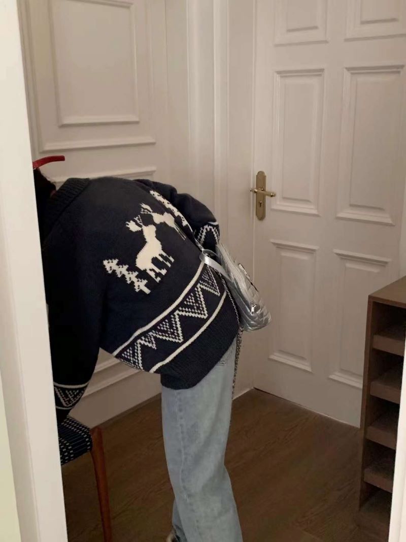 カラーノルディックジップカーディガン | 詳細画像18