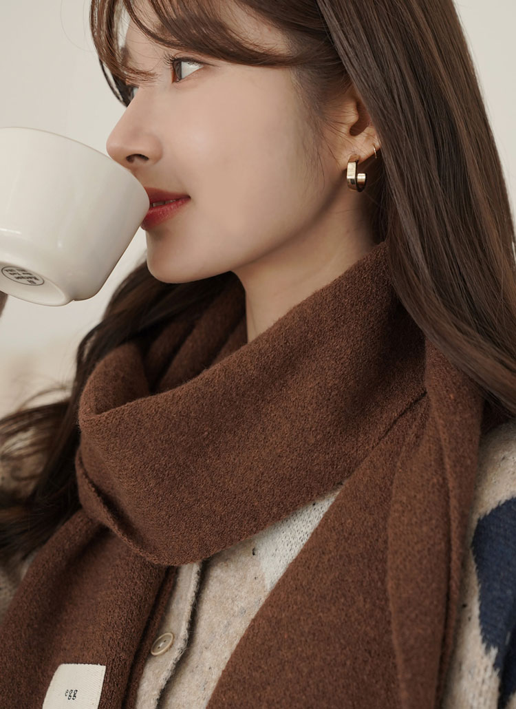 ウール混eggマフラー | レディースファッション通販 - DHOLIC
