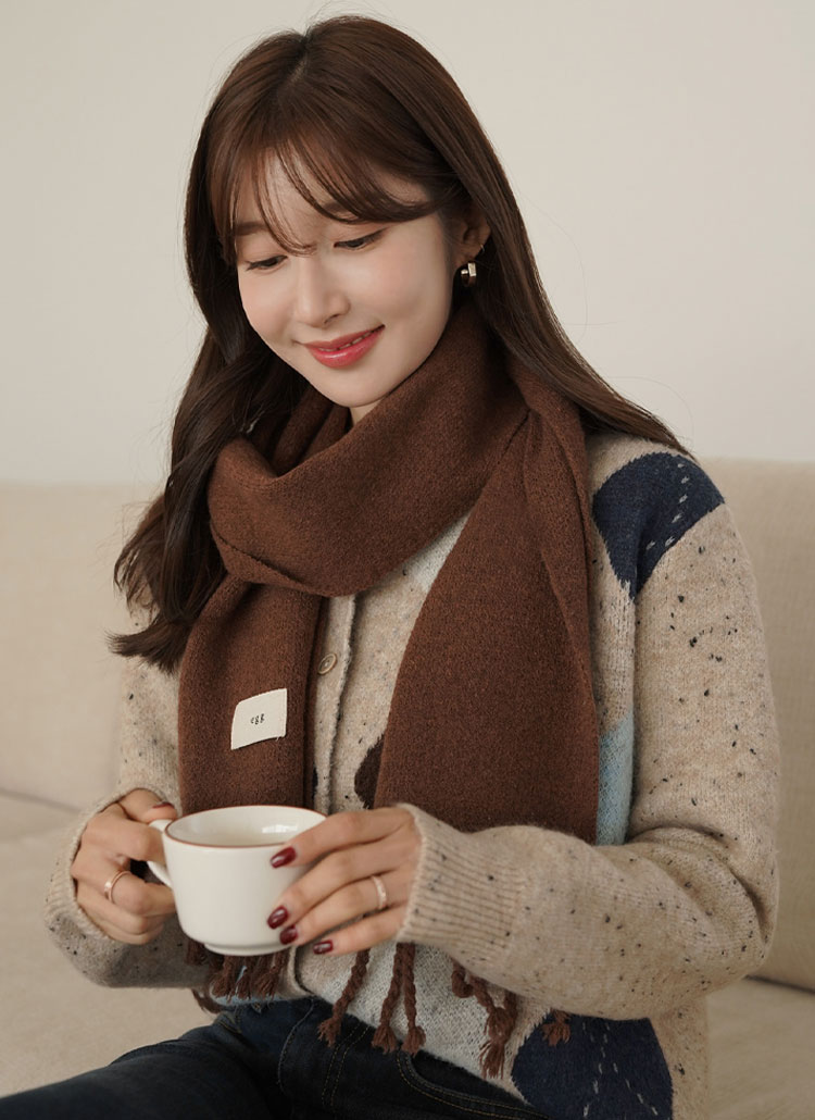 ウール混eggマフラー | レディースファッション通販 - DHOLIC