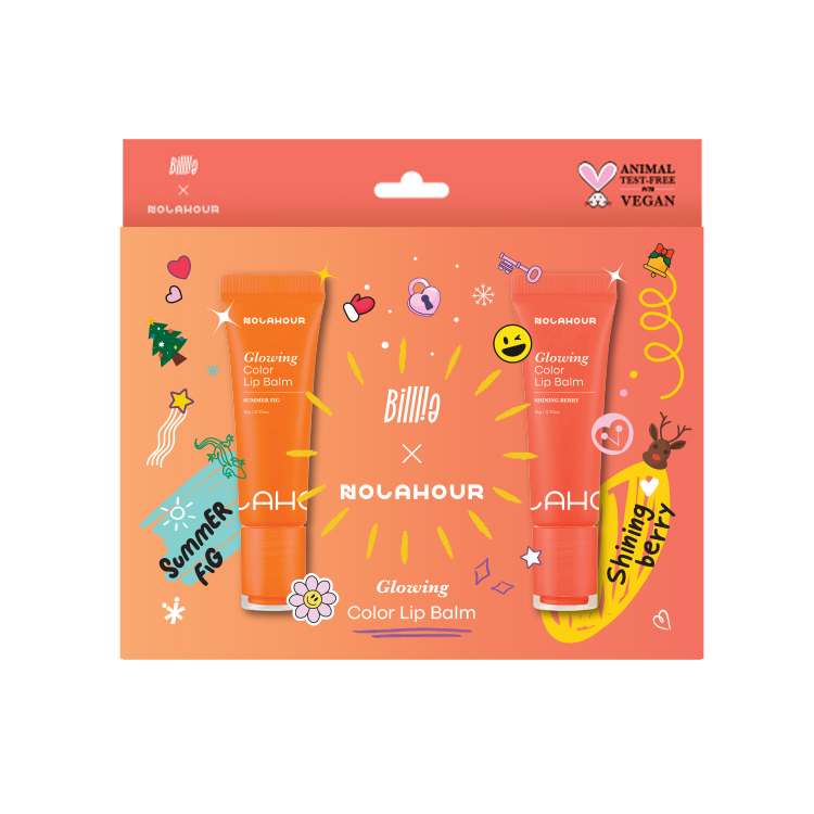ノラアワー] グローイングカラーリップバームイエベカラーSET_