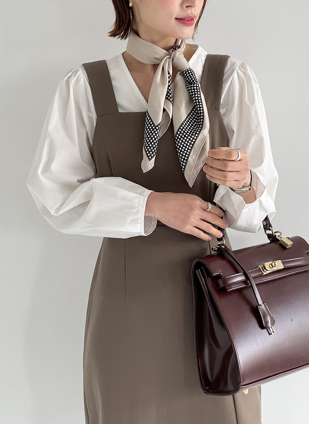 スクエアスリットビスチェワンピース | DHOLIC | 詳細画像5