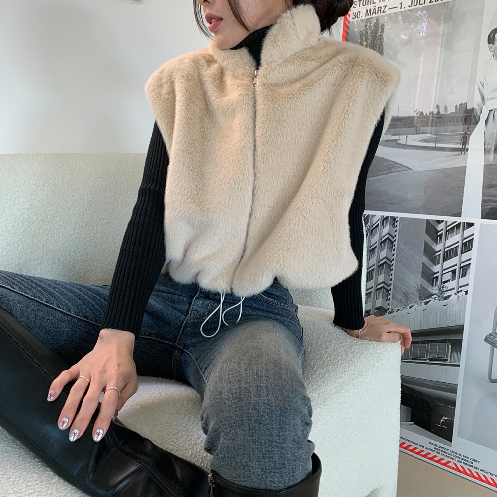 ドローコードショートエコファーベスト | レディース