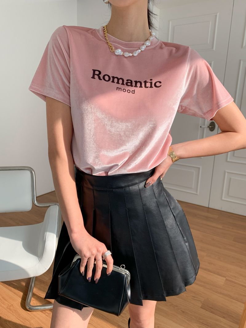 Romanticベロア半袖Tシャツ | 詳細画像14
