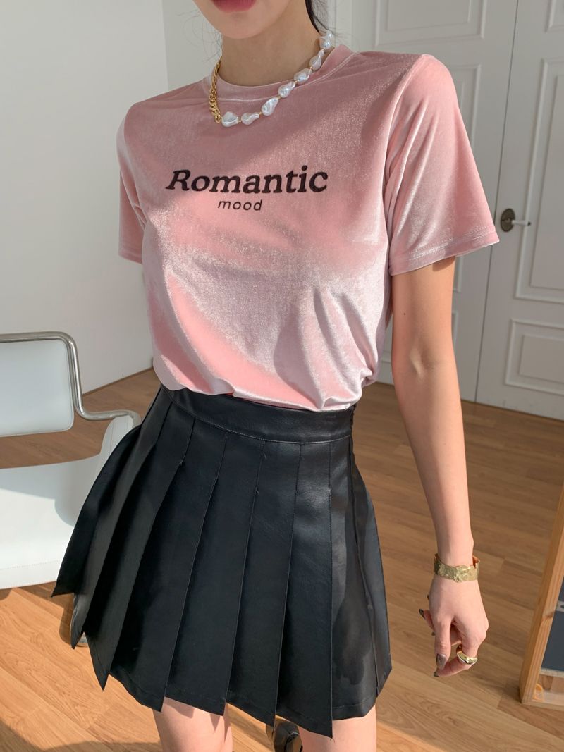 Romanticベロア半袖Tシャツ | 詳細画像15