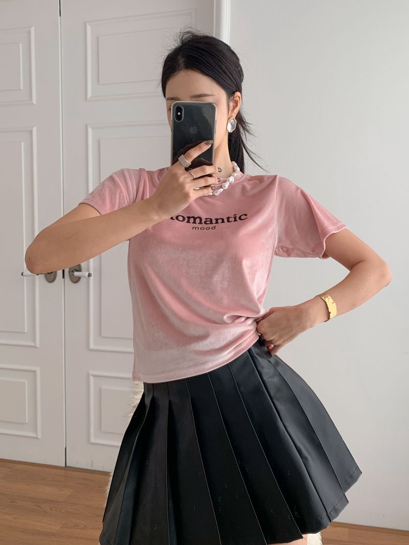 Romanticベロア半袖Tシャツ | 詳細画像20