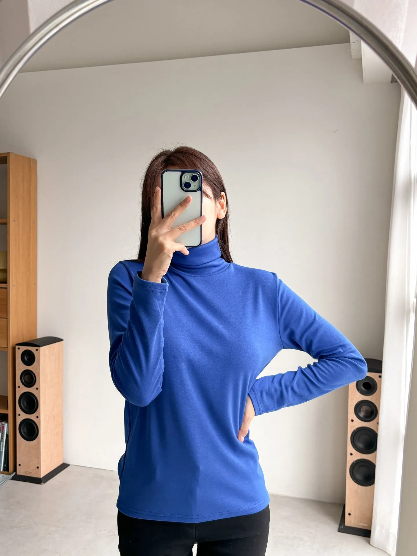 裏起毛タートルネック長袖Tシャツ | レディースファッション通販 - DHOLIC