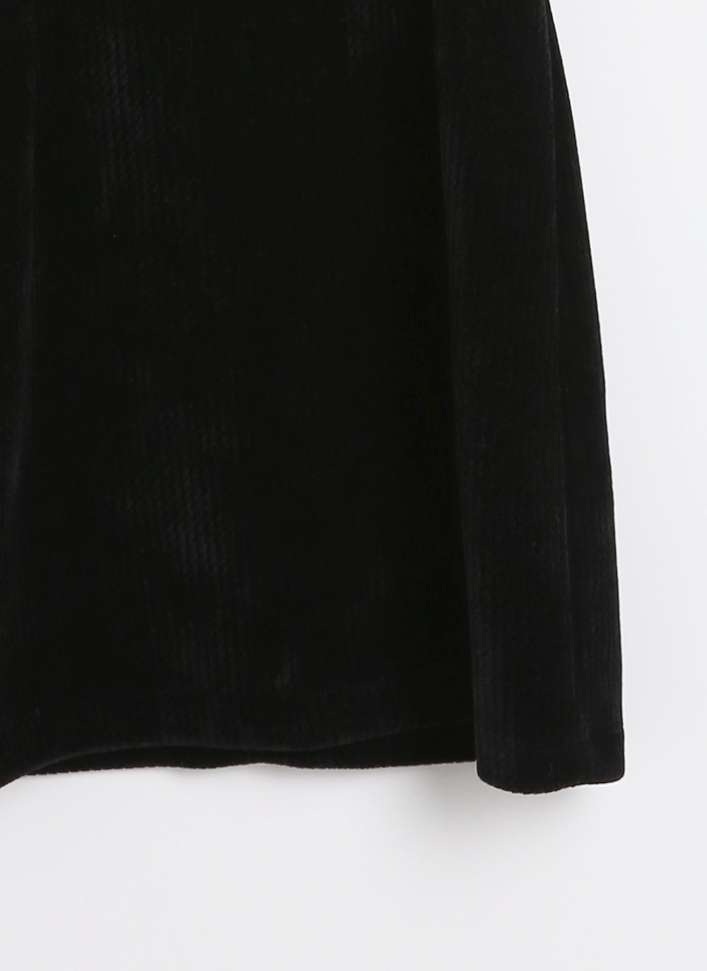COMME des GARCONS GIRL ワンピース ベロア ボーダー パフ
