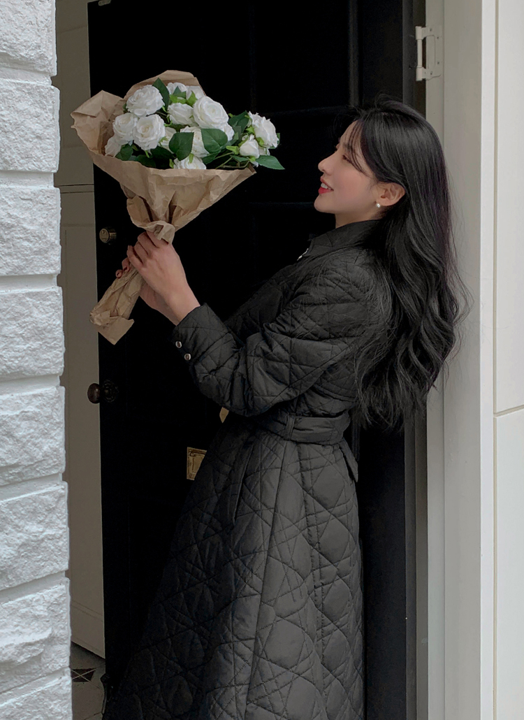 キルティングワンピースジャンパー | レディースファッション通販 - DHOLIC