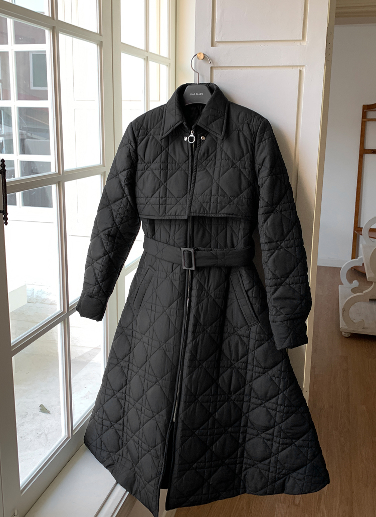 キルティングワンピースジャンパー | レディースファッション通販 - DHOLIC