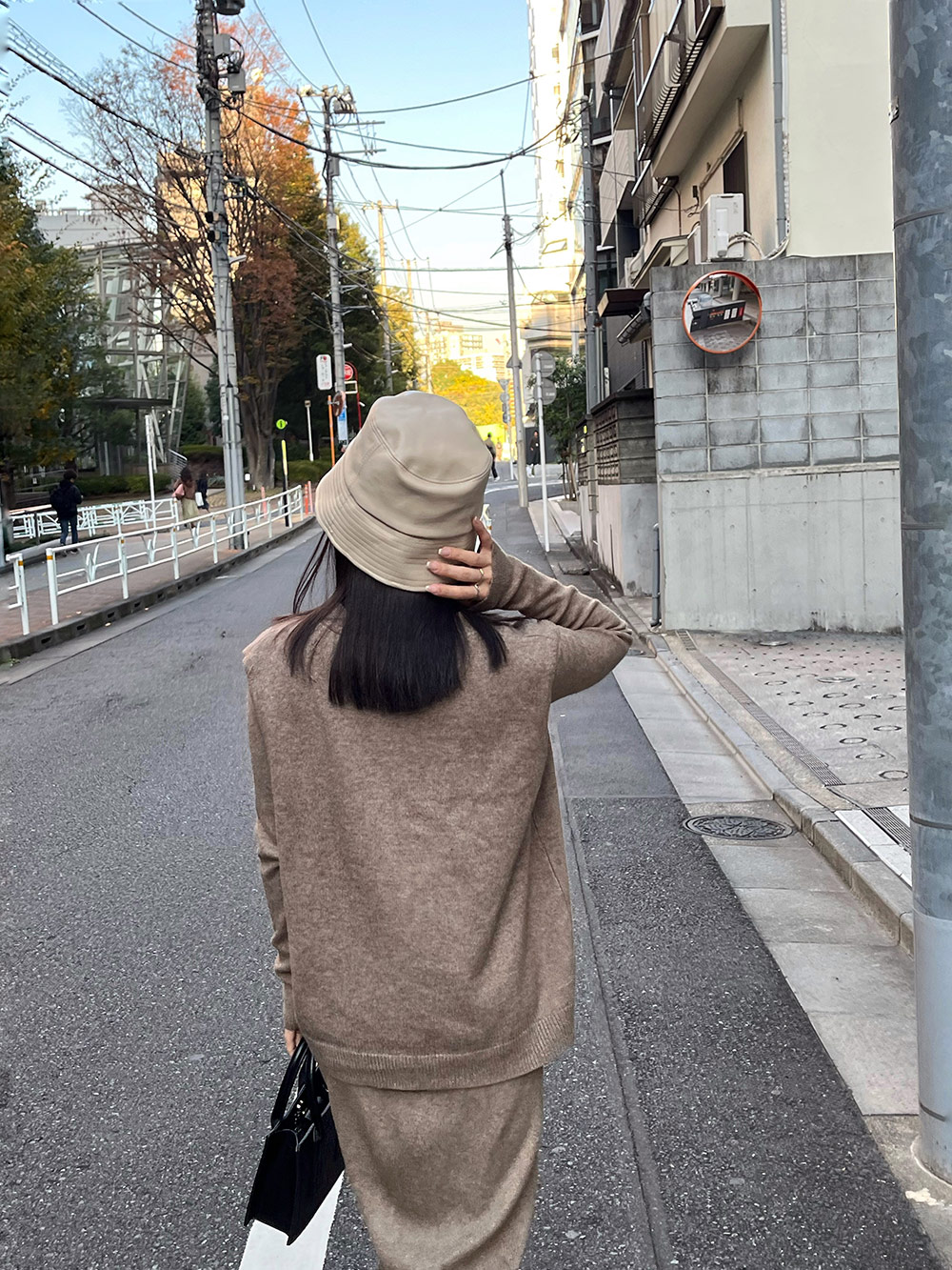 ボタンベスト&ハイネックニット&スカート3SET | 詳細画像11