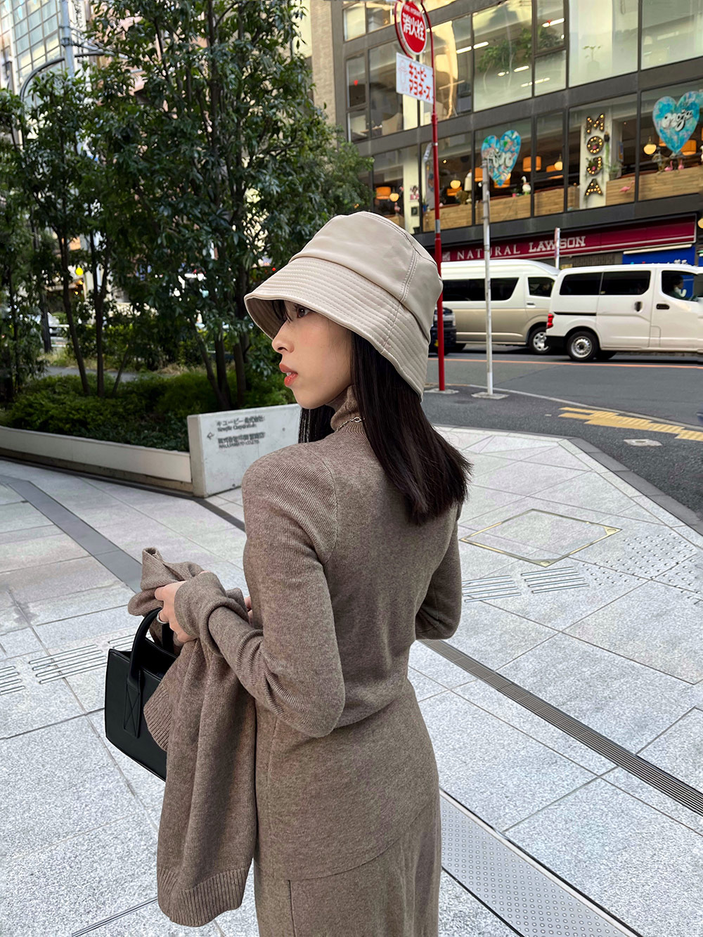 ボタンベスト&ハイネックニット&スカート3SET | 詳細画像12