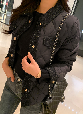 ジャケット・アウター DHOLIC ラウンドネックフェイクファージャケット | レディース