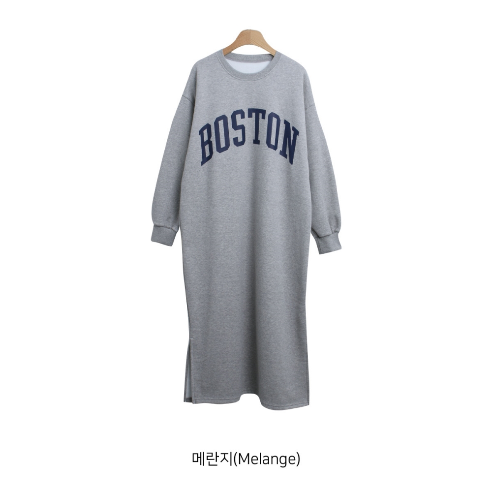 裏起毛BOSTONロゴスウェットワンピース | 詳細画像16