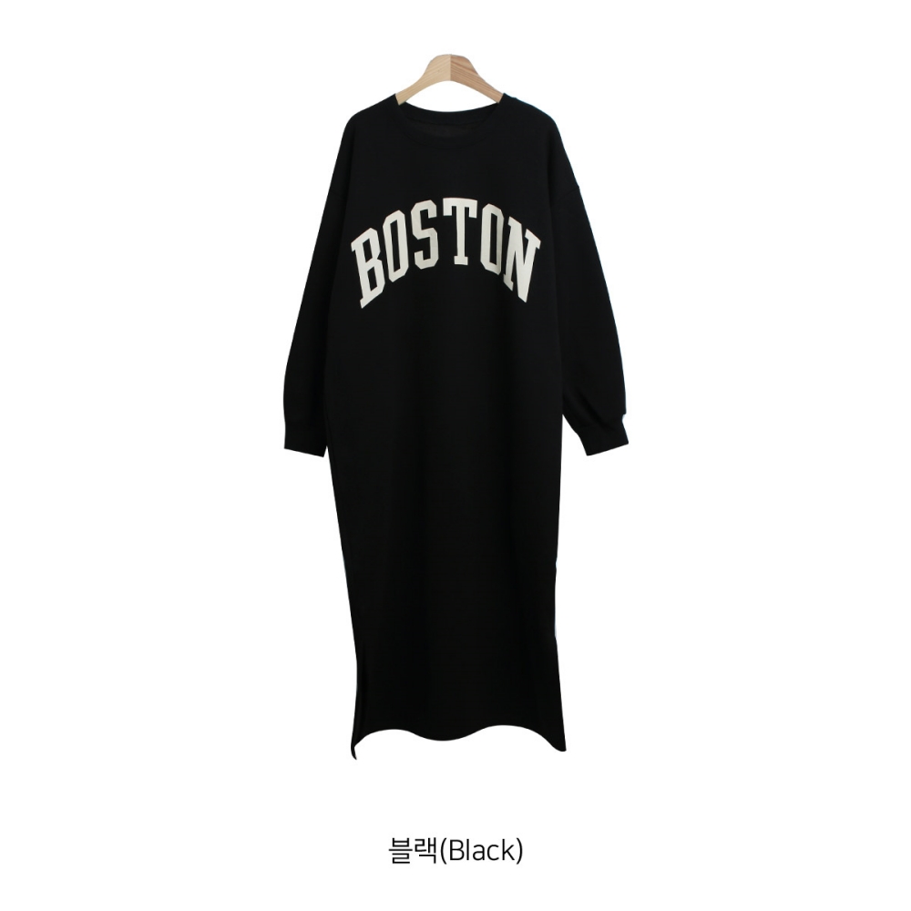 裏起毛BOSTONロゴスウェットワンピース | 詳細画像17