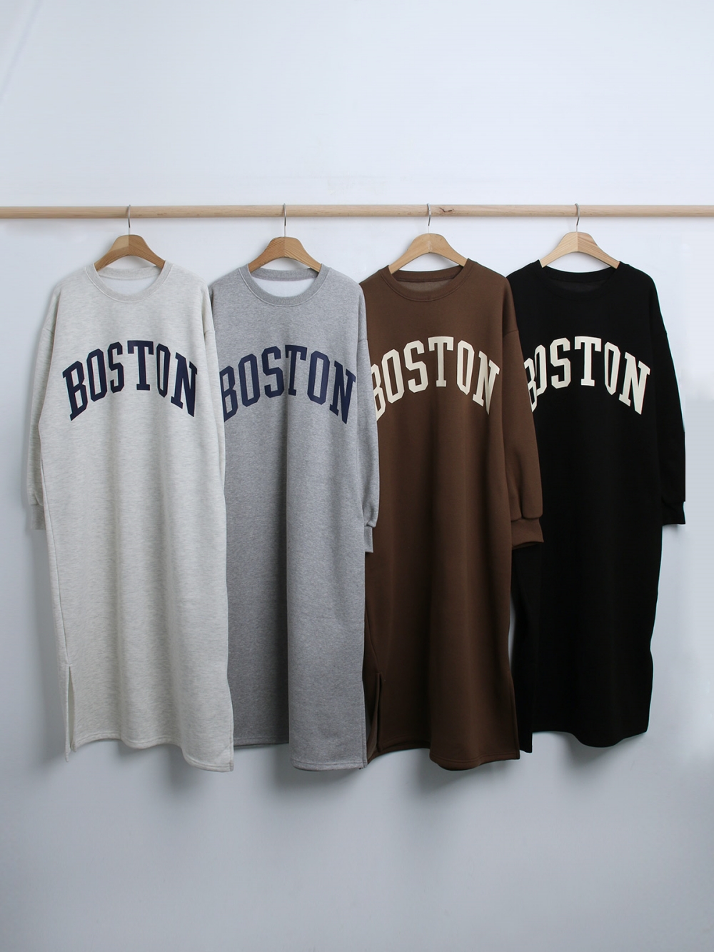 裏起毛BOSTONロゴスウェットワンピース | 詳細画像19