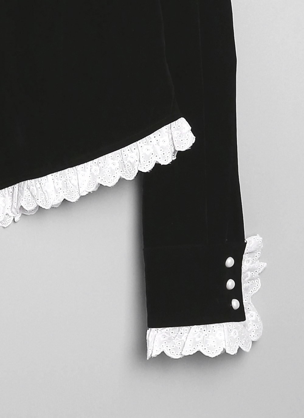 アイレットレーストリミングベロアブラウス | DHOLIC | 詳細画像20