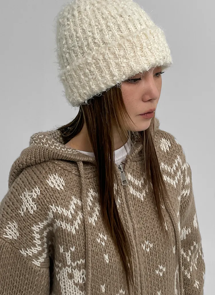 ウール混ブークレビーニー | blackup | 詳細画像1