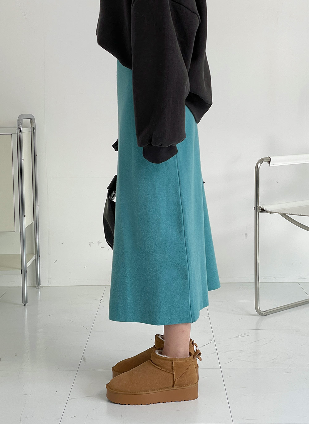 ニットIラインスカート | DHOLIC | 詳細画像11