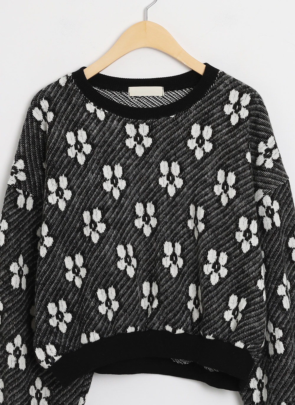 両起毛花柄ダイアゴナルスウェット | DHOLIC | 詳細画像22