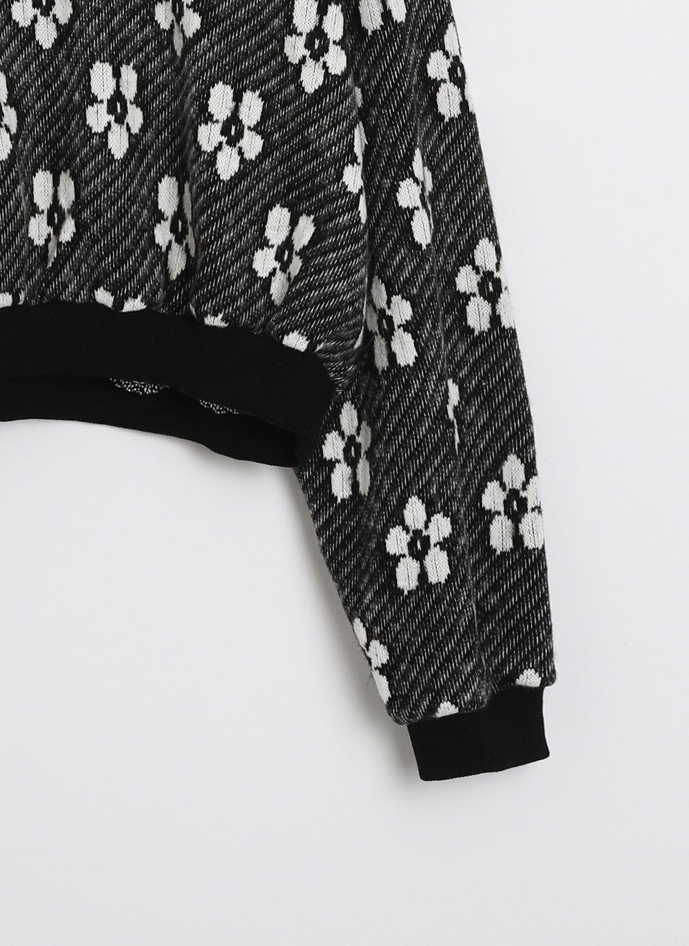 両起毛花柄ダイアゴナルスウェット | DHOLIC | 詳細画像23