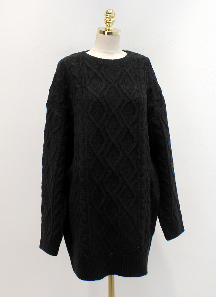 ケーブルニットミニワンピース | レディースファッション通販 - DHOLIC