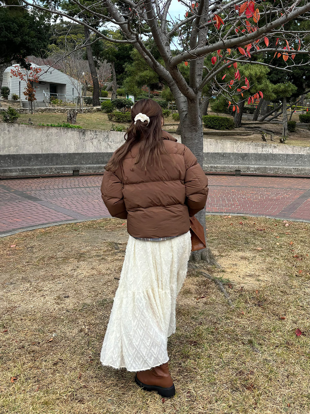 フェザー調ギャザースカート | 詳細画像18