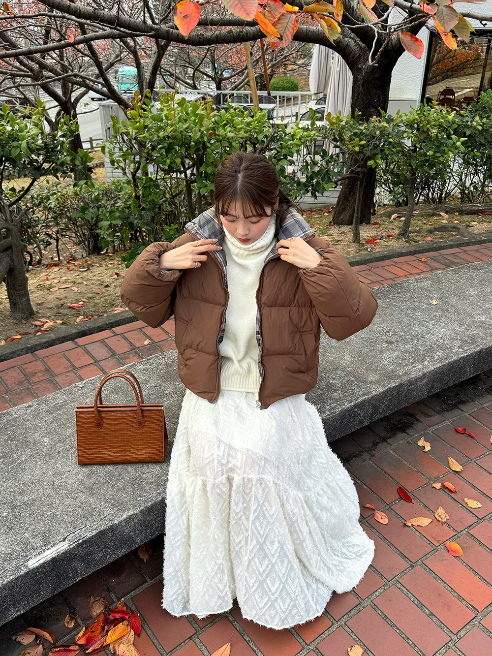 フェザー調ギャザースカート | 詳細画像21
